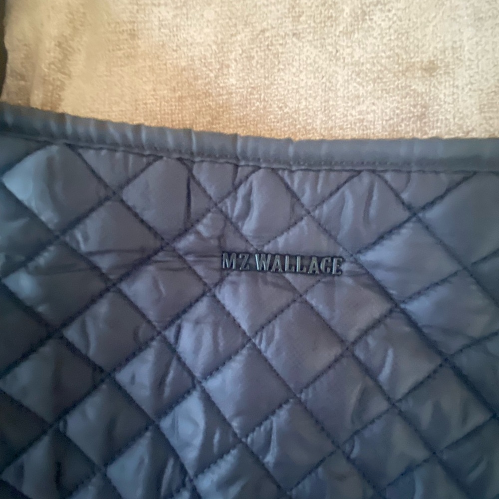 MZ Wallace Parker Crossbody Black Quilted Shoulder Bag - Picture 7 of 8